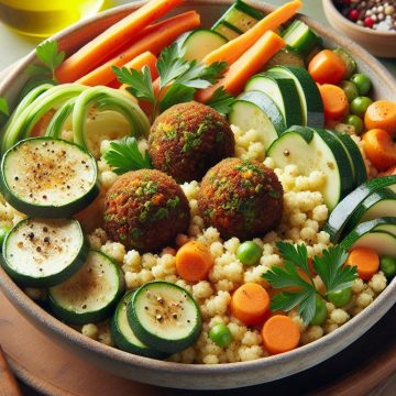 Couscous Végétarien aux Falafels et Légumes
