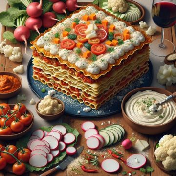 Lasagnes Gourmandes aux Légumes et Apéritif Croquant