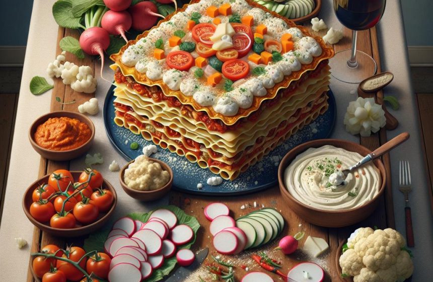 Lasagnes Gourmandes aux Légumes et Apéritif Croquant
