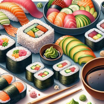 Assortiment de Sushis et Makis Gourmands