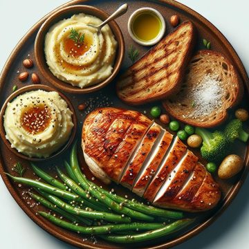 Délice de Poulet Rôti et Purée Gourmande