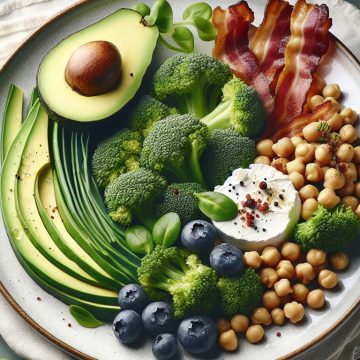 Délice de Brocoli et Pois Chiche au Lard Fumé