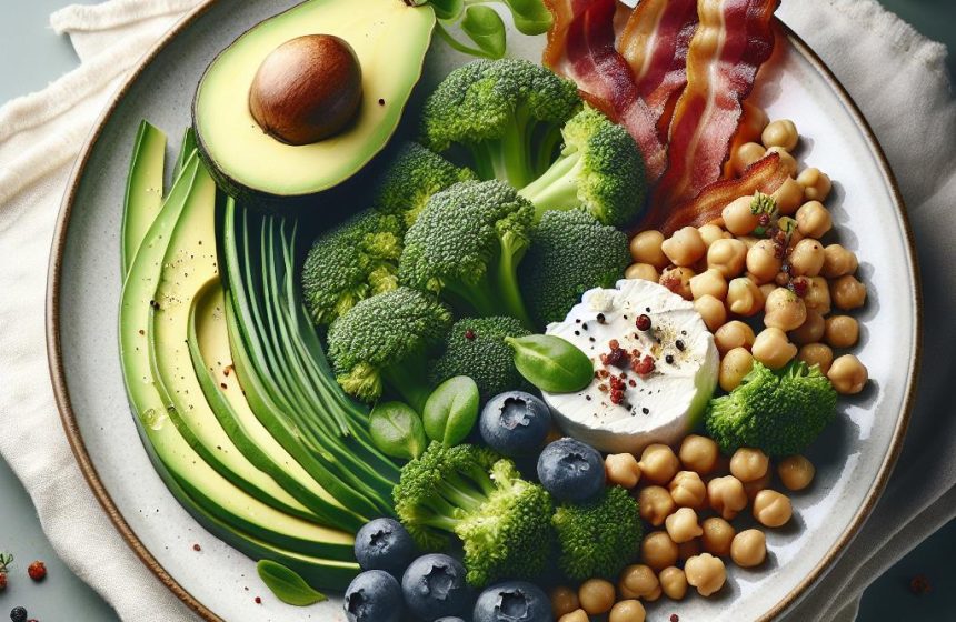 Délice de Brocoli et Pois Chiche au Lard Fumé