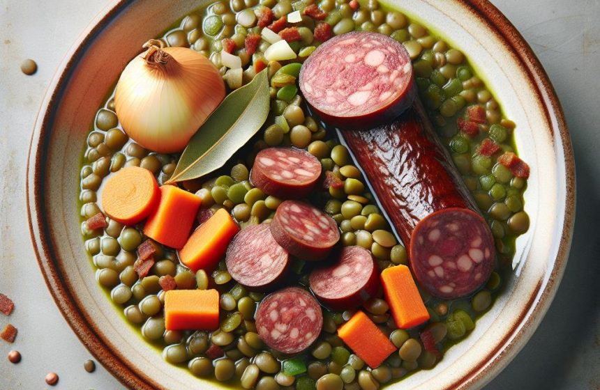 Lentilles Petit Salé Gourmand