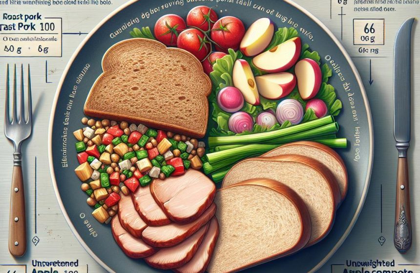 Délice Équilibré de Rôti de Porc et Taboulé