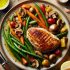 Délice de Poulet Rôti et Poêlée Champêtre