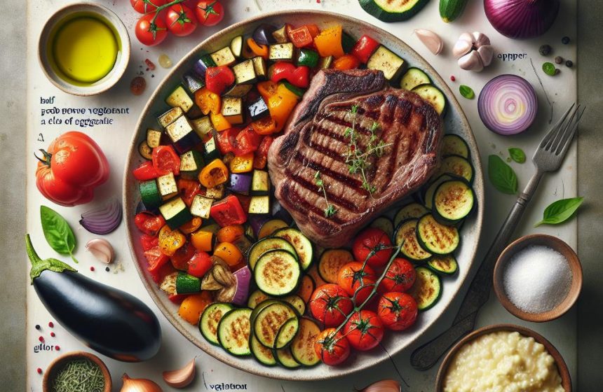 Délice Provençal de Veau et Légumes