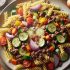 Pâtes aux Viandes Hachées et Légumes Colorés