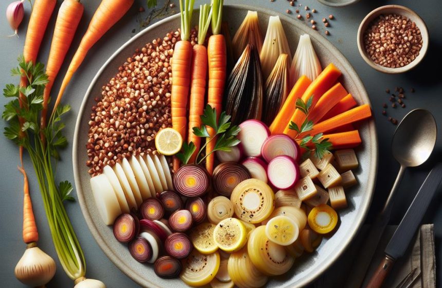 Délice de Sarrasin aux Salsifis et Carottes