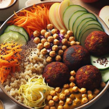 Buddha Bowl Falafel Curry Gourmand