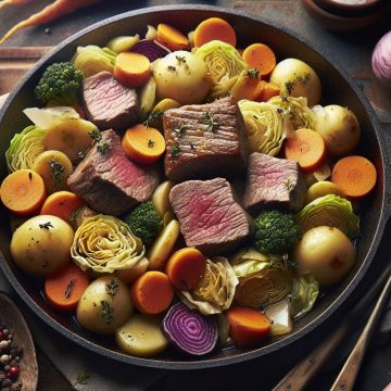 Veau aux Légumes Racines