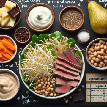Délice de Pousses de Soja et Viande Savoureuse