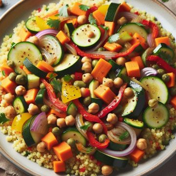 Couscous aux Légumes Colorés