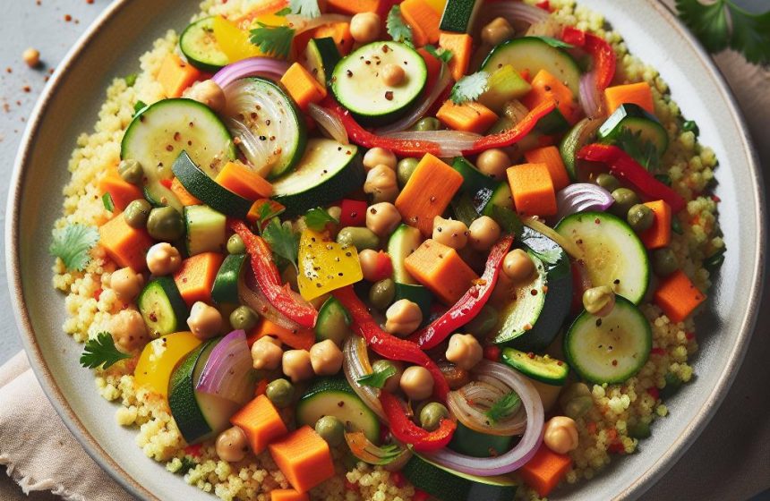 Couscous aux Légumes Colorés