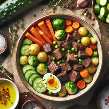 Bourguignon de Bœuf aux Légumes de Saison