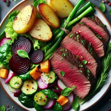 Délice de Rosbif et Légumes Sains