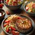 Cake au Poisson et Salade Croquante