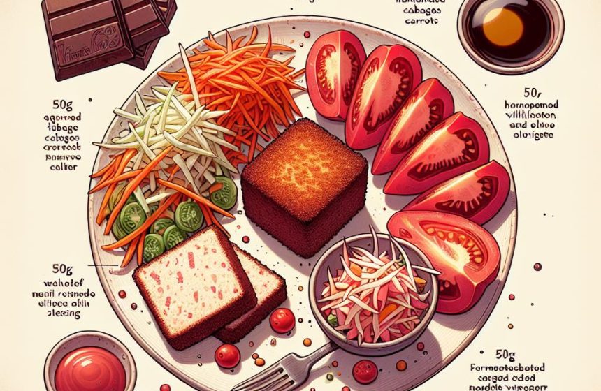 Cake au Poisson Gourmand et Salade Croquante
