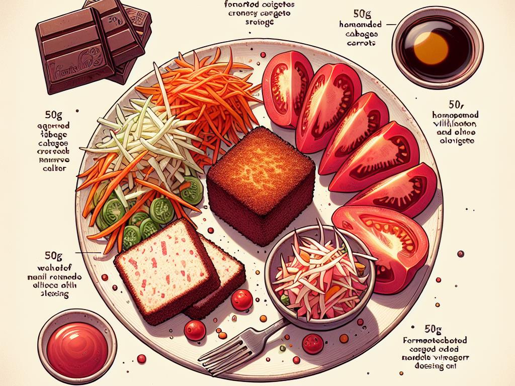 image-162 Cake au Poisson Gourmand et Salade Croquante