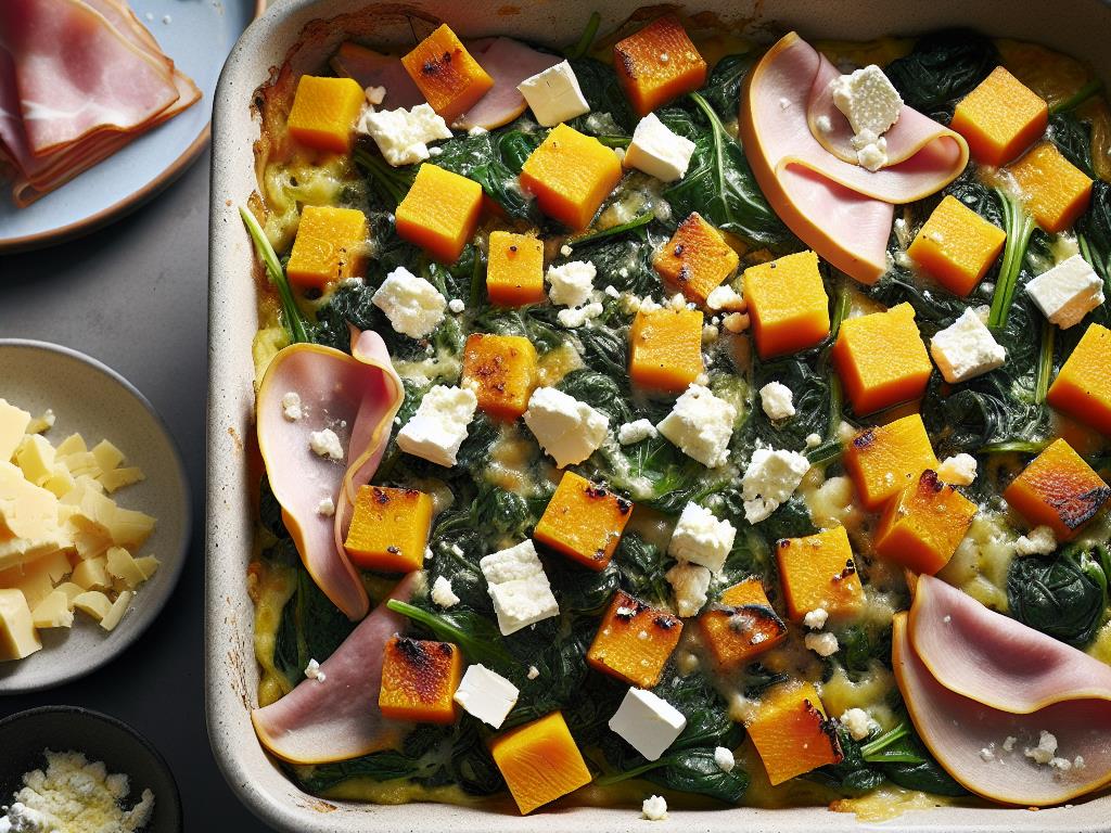 image-163 Gratin de Butternut aux Épinards et Feta