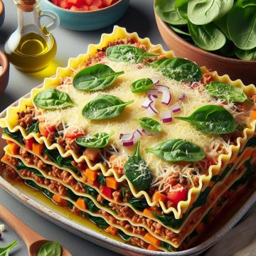 image-165 Lasagnes Maison aux Légumes et Salade d’Épinards