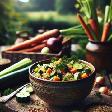 Soupe Nourrissante aux Légumes et Quinoa