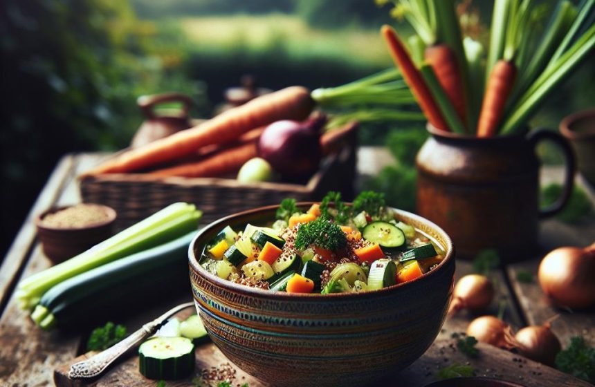 Soupe Nourrissante aux Légumes et Quinoa