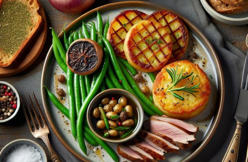 Délice de Canard et Galette de Pommes de Terre