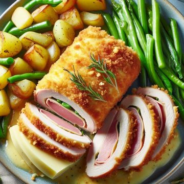 image-181 Cordon Bleu Maison avec Légumes Sautés