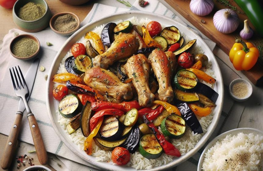 Mijoté d’Ailes de Poulet aux Légumes du Soleil