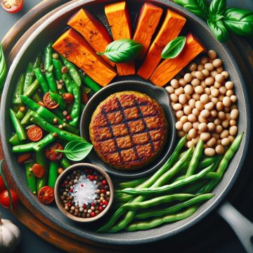 Délice Végétal aux Haricots Plats et Patate Douce