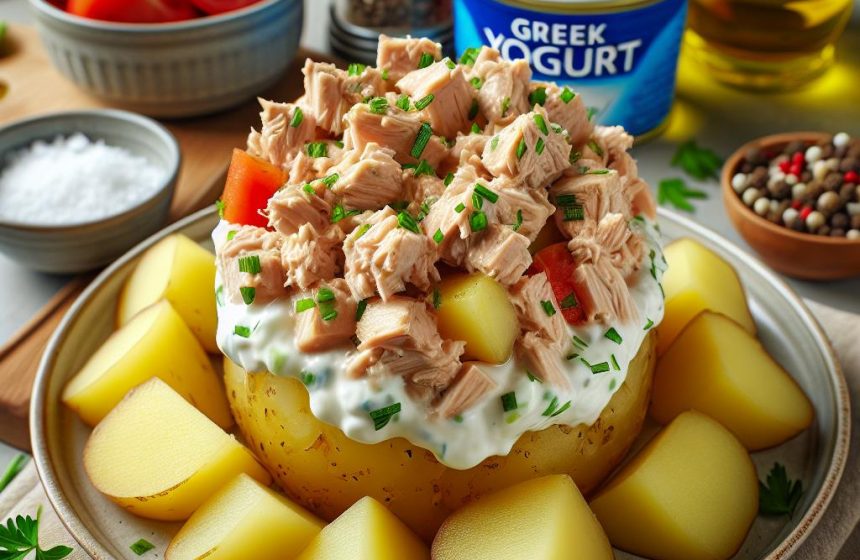 Pomme de Terre Gourmande au Thon et Yaourt Grec