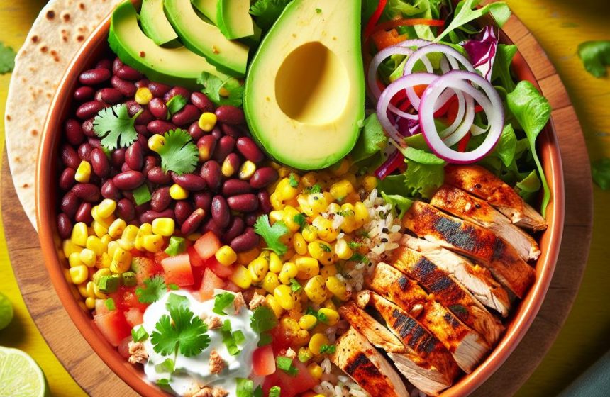 Fiesta Mexicaine en Bol et Wrap