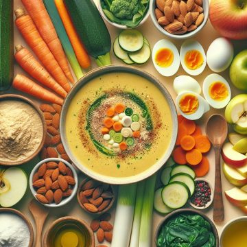 Délice Santé aux Œufs et Velouté de Légumes