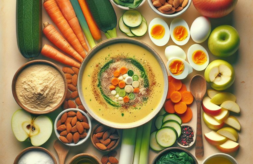 Délice Santé aux Œufs et Velouté de Légumes