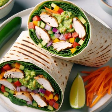 Wrap Poulet Guacamole Gourmand