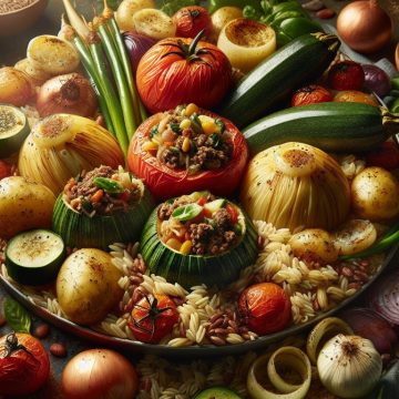 Délice de Légumes Farcis et Accompagnements Gourmands