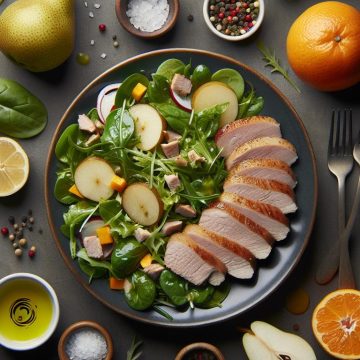 Délice de Verdure et Tendresse de Porc