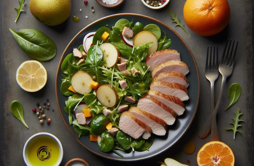 Délice de Verdure et Tendresse de Porc