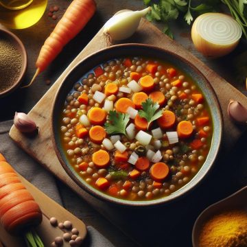 Soupe Réconfortante aux Lentilles Corail