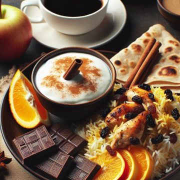 Délice de Poulet Biryani aux Fruits et Chocolat
