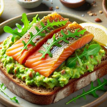Délice de Truite Fumée sur Pain Céréales et Guacamole
