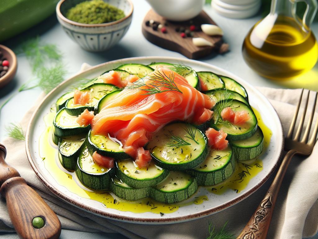 image-102 Délice de Courgette et Saumon Fumé à l’Huile d’Olive