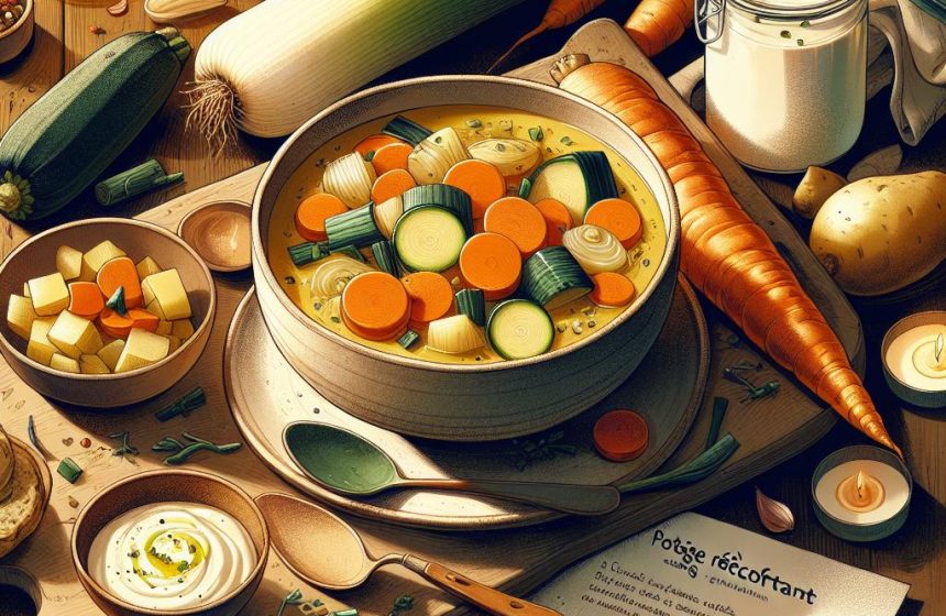 Potage Réconfortant et Douceur Lactée