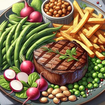 image-117 Tournedos Savoureux aux Haricots et Frites Légères