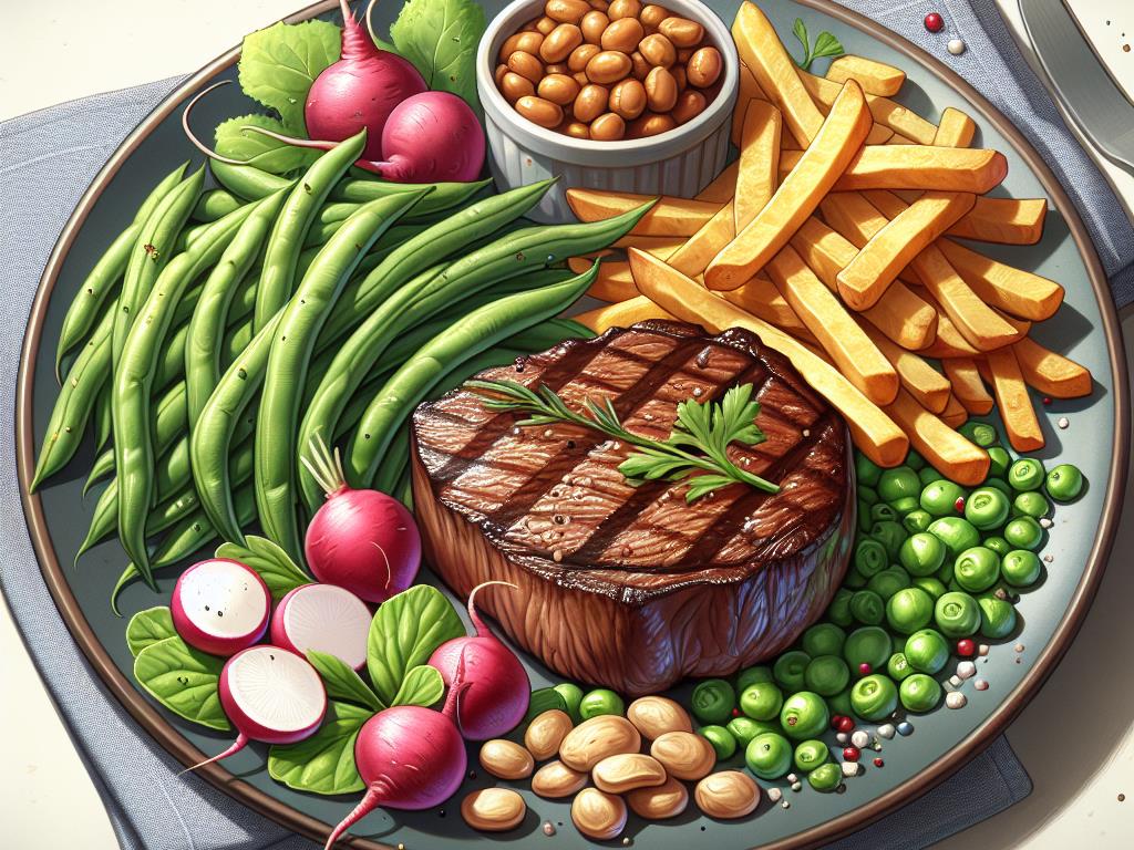 image-117 Tournedos Savoureux aux Haricots et Frites Légères