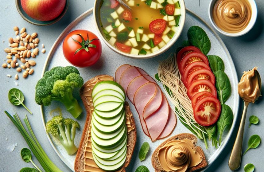 Délice de Bouillon aux Légumes et Tartine Gourmande