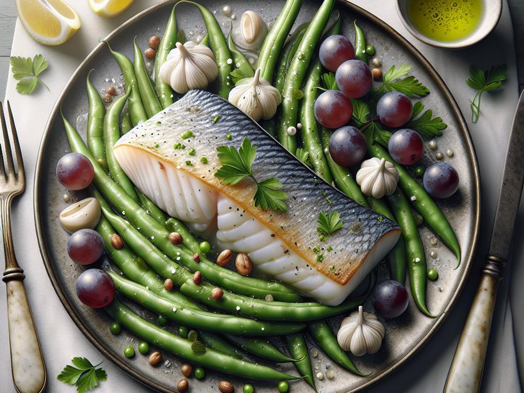 image-121 Délice Marin aux Haricots Verts et Raisins