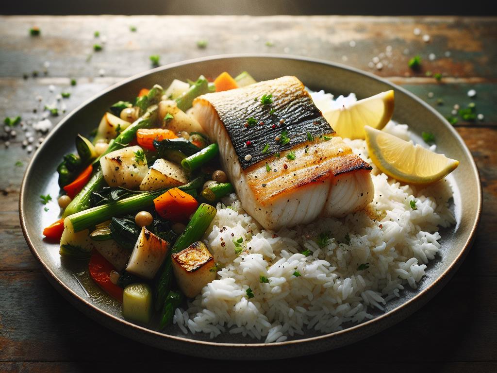 image-125 Délice de Riz Blanc et Filet de Poisson Grillé