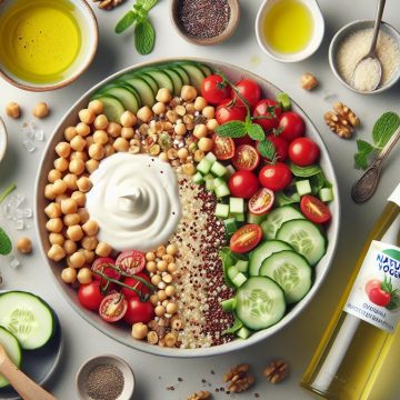 Salade de Quinoa au Yaourt Nature